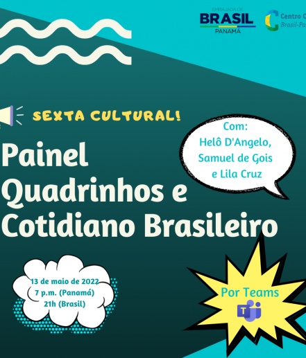 Panel sobre el cómic y la vida cotidiana brasileña