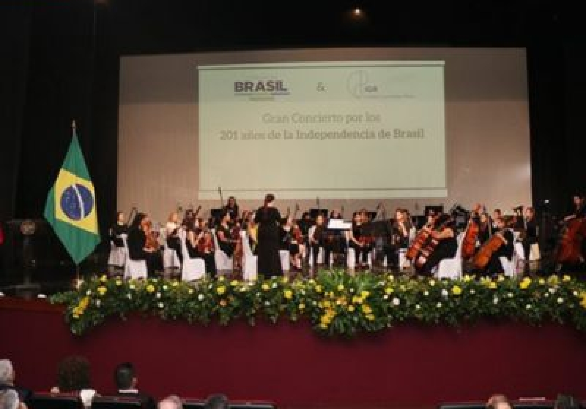 Concierto de los 201 años de la Independencia de Brasil 