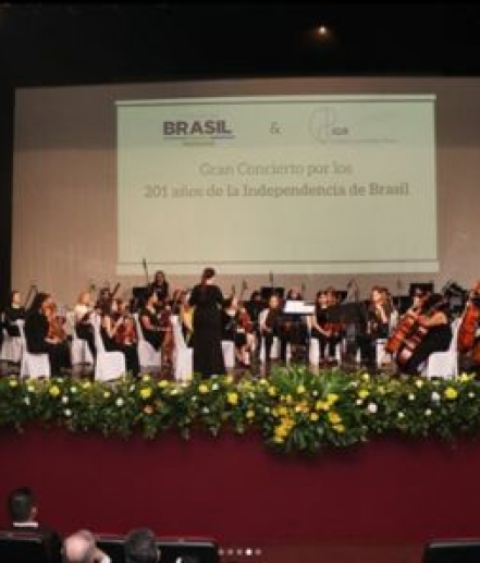 Concierto de los 201 años de la Independencia de Brasil 